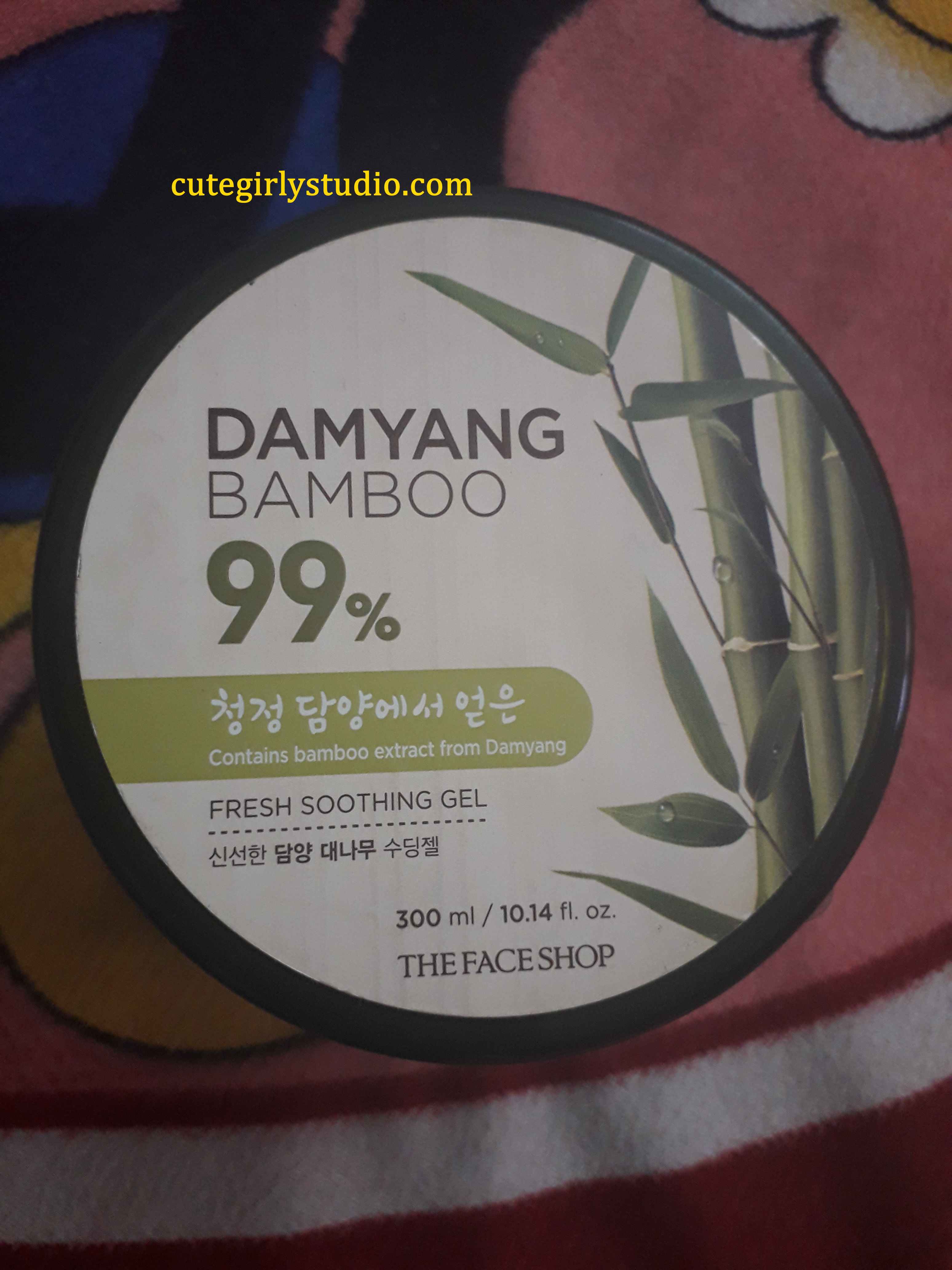 the face shop damyang bamboo gel