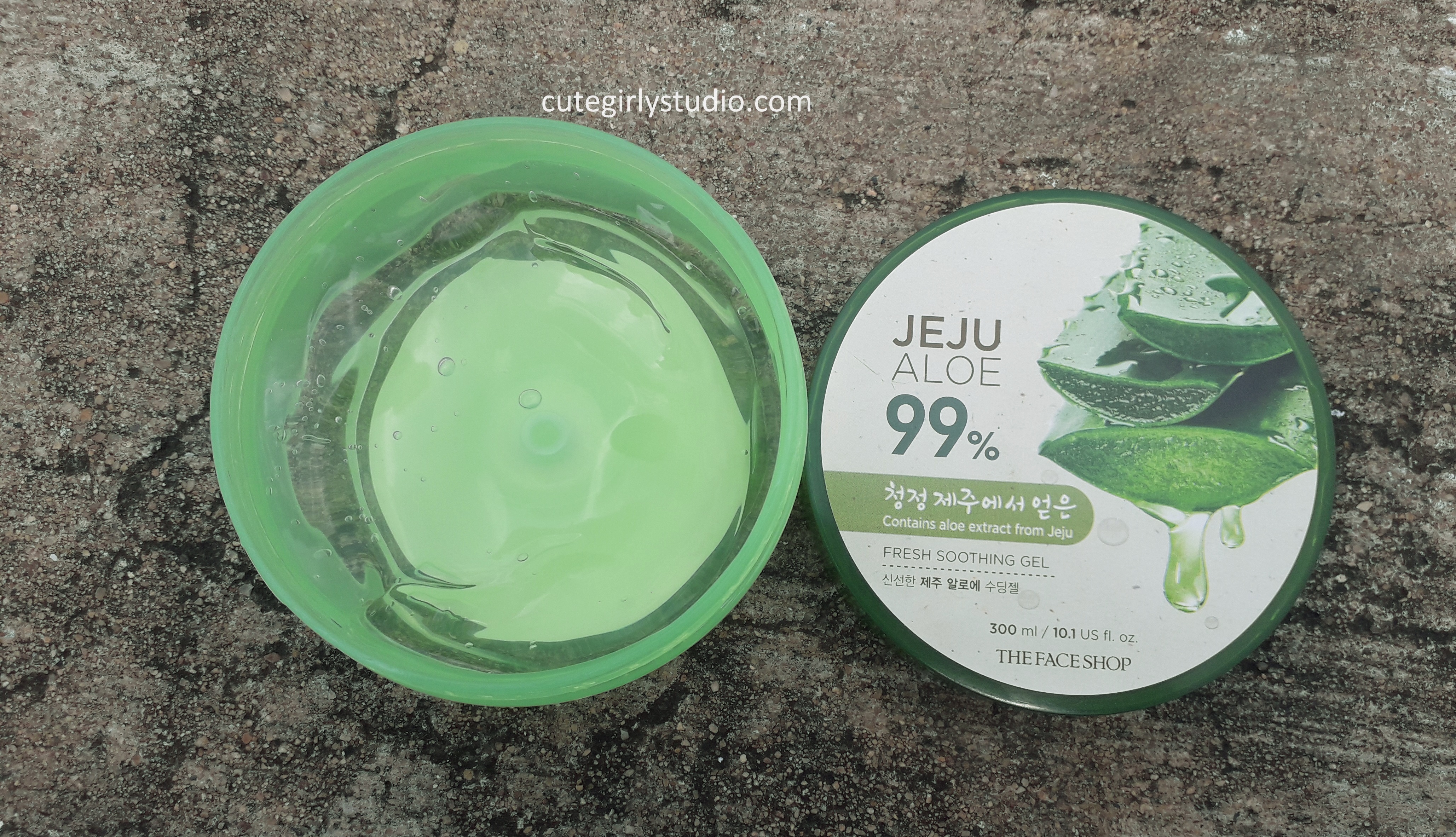 The face shop jeju aloe 99% fresh soothing gel | Review 