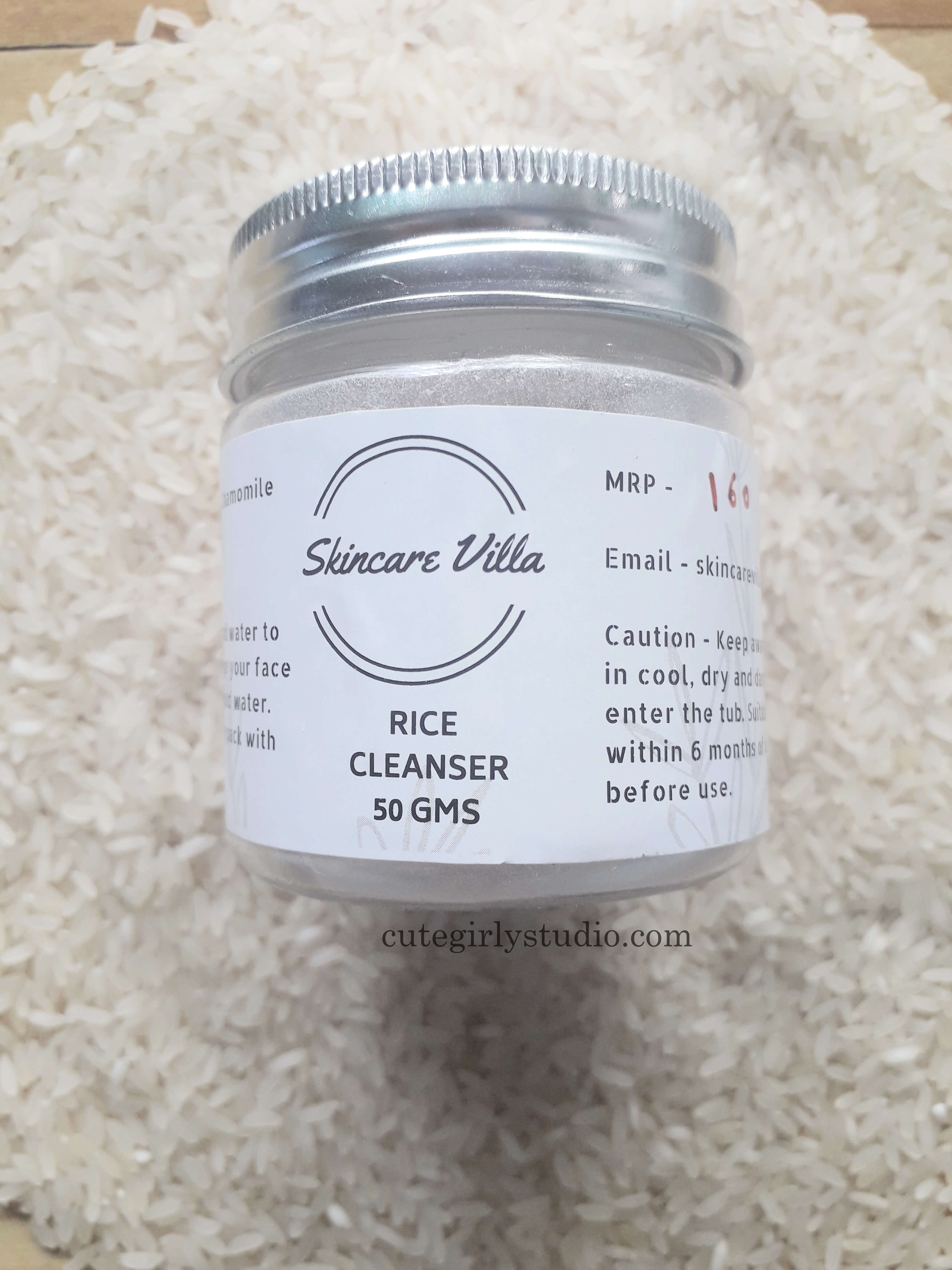 Skincare villa rice cleanser review