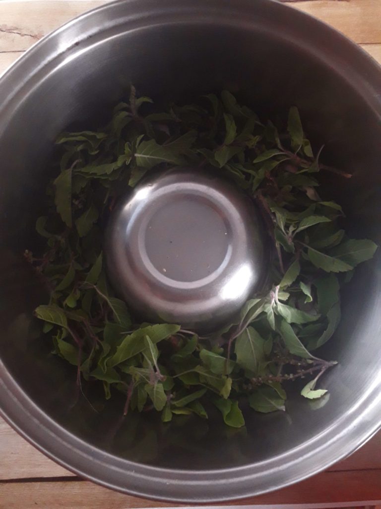 DIY - Distilled anti acne basil face mist