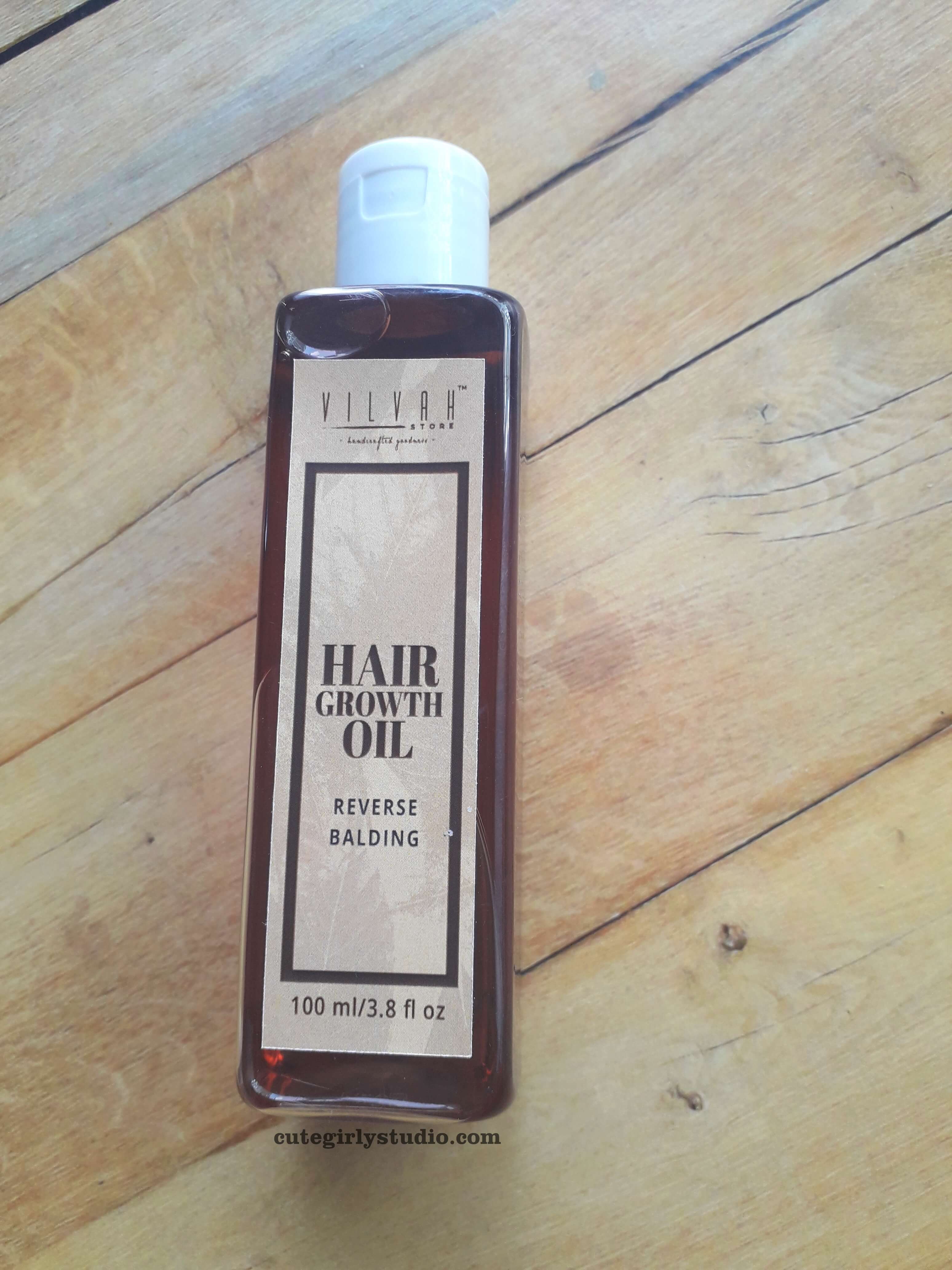 Vilvah hair growth oil (Reverse balding) review