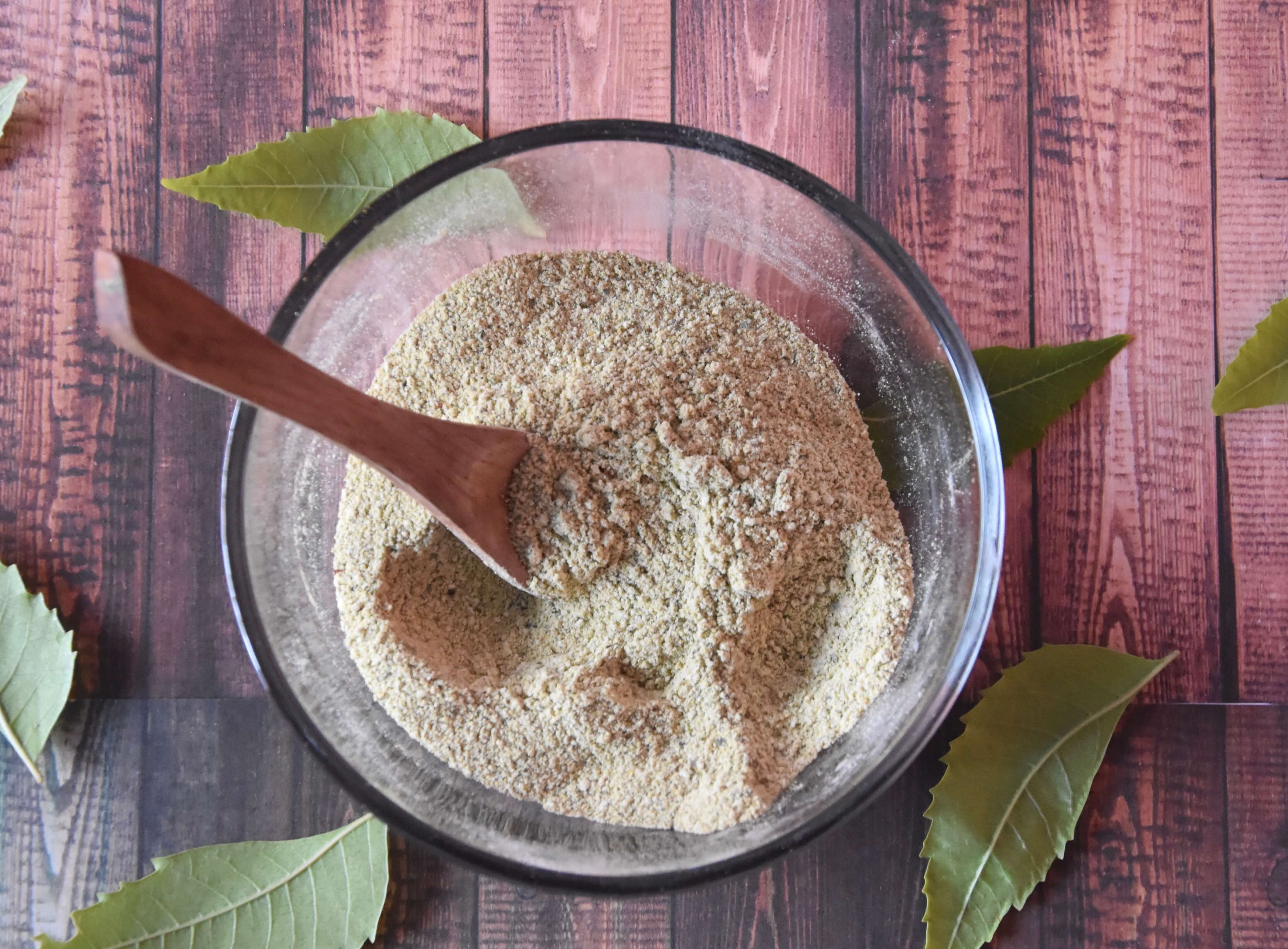 Homemade Cleansing grains for acne marks - DIY 