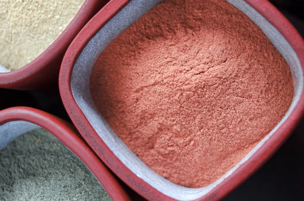 Moroccan red clay