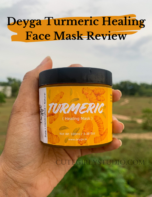 Deyga Turmeric Healing Face Mask Review
